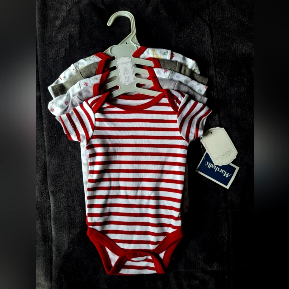 Kyle & Deena 0-6 Month Onesie Set